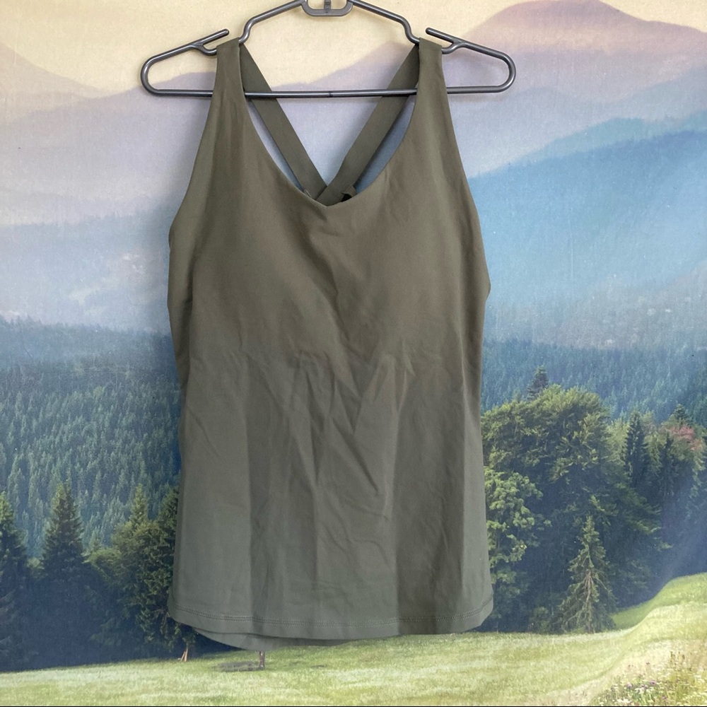 Prana Olive Green Tank Top